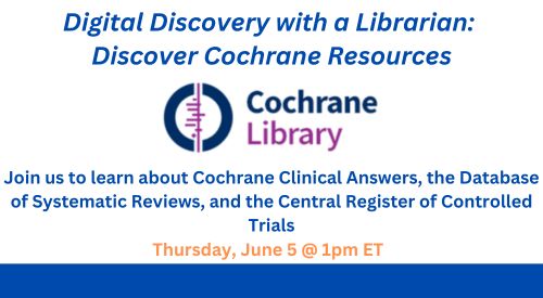 Cochrane Webinar